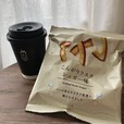 ホットコーヒー×こんがりラスク　シュガー味