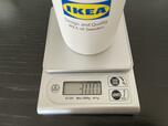 【IKEA ステンレス携帯用魔法瓶】500mlで300gと少し重め…