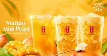 【ゴンチャ新商品】2026年4月9日（木）より発売される新作ドリンク「マンゴーミニパール」