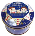 「ミルキー缶(朝/夜)」 各税込880円【ミルキー発売75周年お楽しみ袋&コラボグッズ】