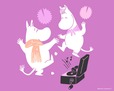 【ムーミン】音楽に合わせて踊るムーミンたち
