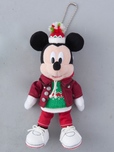 ぬいぐるみバッジ（ミッキーマウス）¥1,700｜東京ディズニーランド「クリスマス・ファンタジー」（2016年）スペシャルグッズ