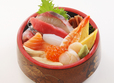 海鮮ちらし1500円