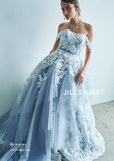 【JILL STUART（ジルスチュアート）新作ウェディングドレス】JIL0393-Blue_Gray