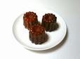【コストコ CANELES(カヌレ) 1.44kg(360g×4箱) 1878円】220℃に予熱したオーブンで約10分温めれば完成
