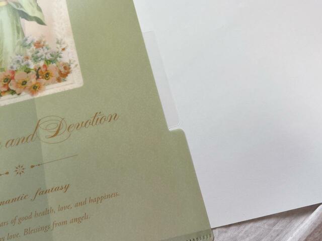 見出し付きなので書類の分類がしやすくてGood！