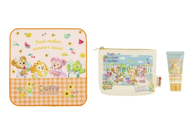 「ダッフィー&フレンズのテイスティ・サマー・サプライズ」おでかけポーチ