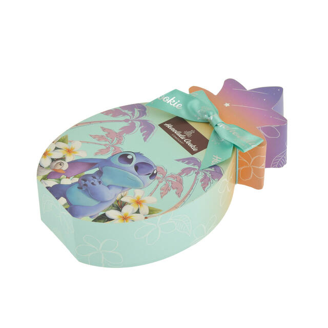 【Honolulu Cookie Company】スティッチ クッキー パイナップル型ボックス入り Shooting star 3,900円