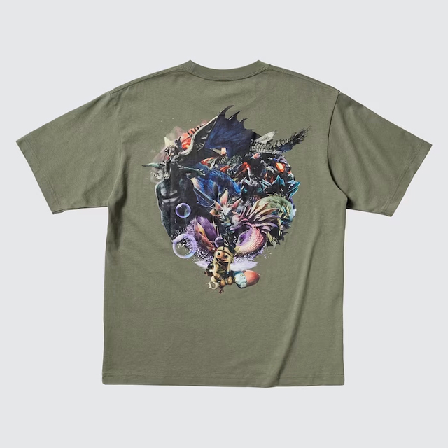 ユニクロ UT「カプコン40周年」グラフィックTシャツ 1,990円