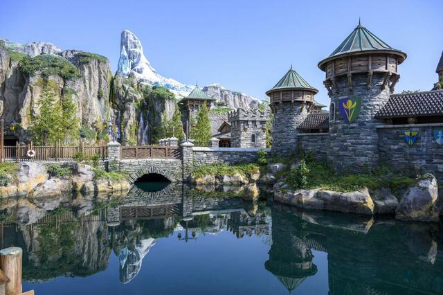 東京ディズニーシー「ファンタジースプリングス」内「フローズンキングダム」