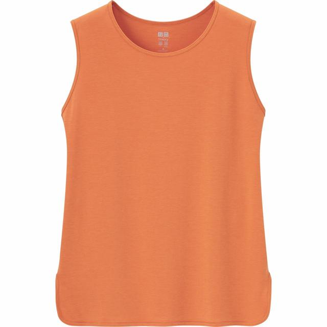 【UNIQLO（ユニクロ） × Theory（セオリー） コラボレーション第二弾】エアリズムクルーネックTシャツ（ノースリーブ）