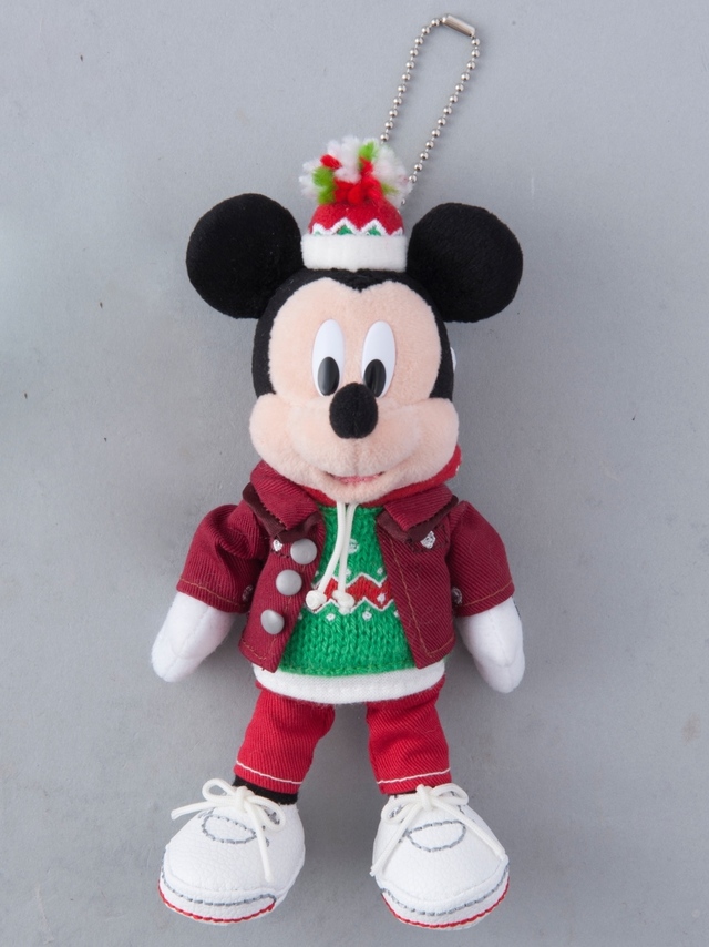 ぬいぐるみバッジ（ミッキーマウス）¥1,700｜東京ディズニーランド「クリスマス・ファンタジー」（2016年）スペシャルグッズ