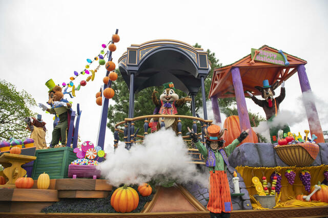 東京ディズニーランド「ザ・ヴィランズ・ハロウィーンInto the Frenzy”」プレスプレビューの様子