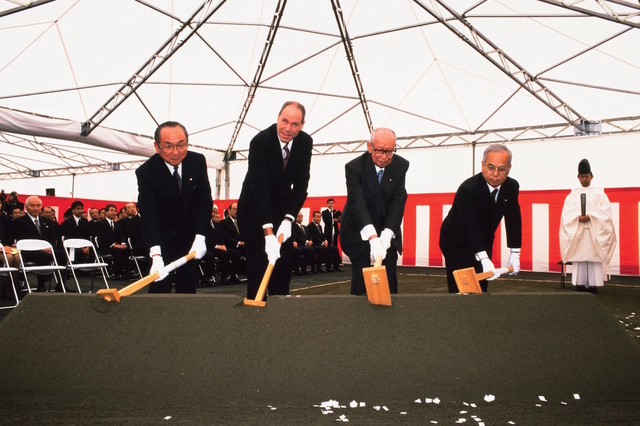 1998年　東京ディズニーシー着工式