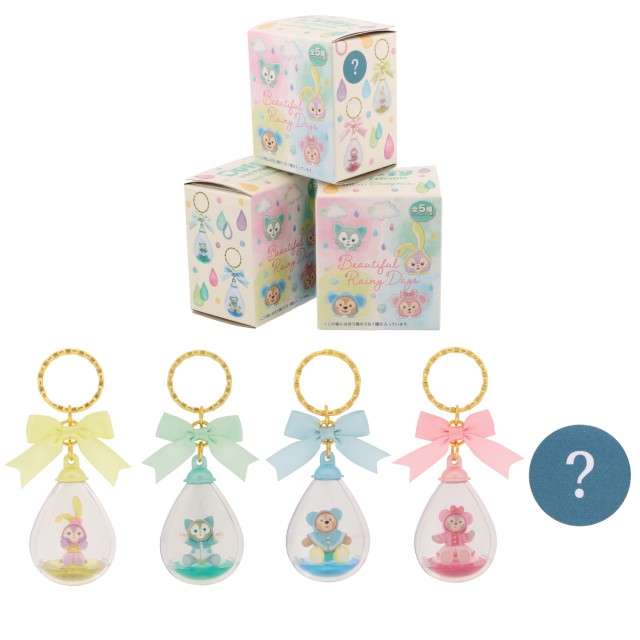 「ダッフィー＆フレンズのビューティフル・レイニーデイズ」キーチェーン