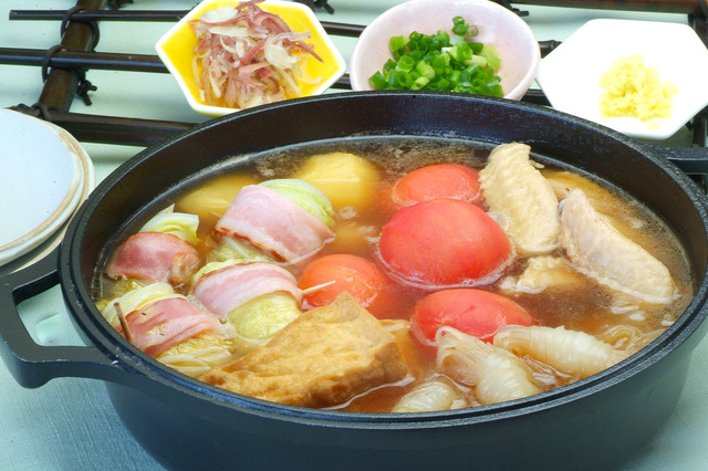 薬味で⾷べるおでん