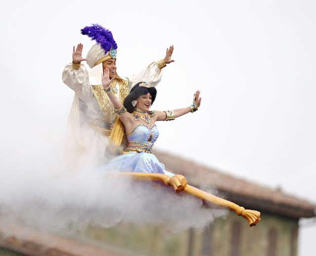 アラジンのホールニューワールド