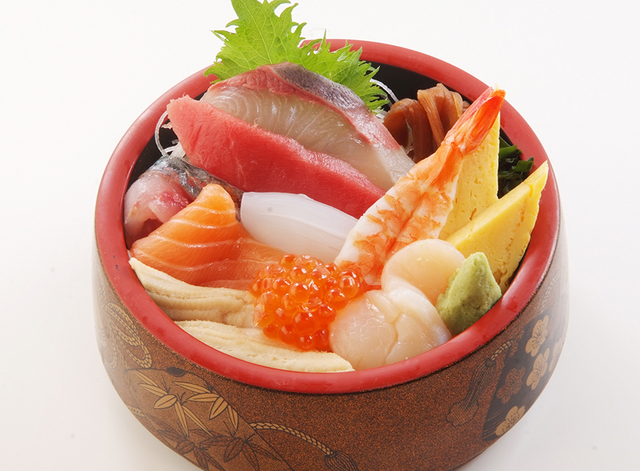 海鮮ちらし1500円