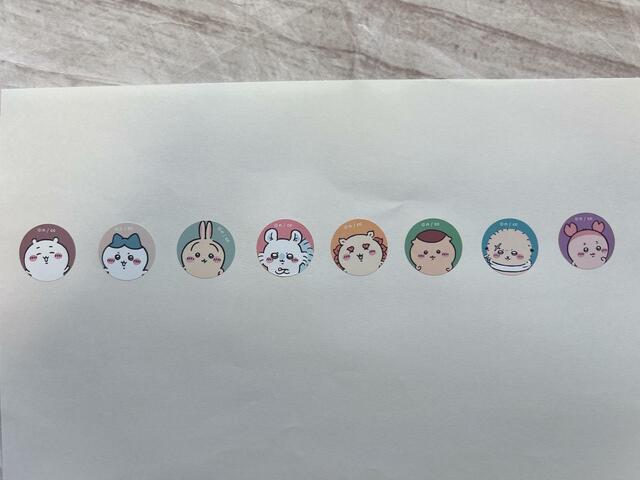 2種類目はメインキャラが全員登場！