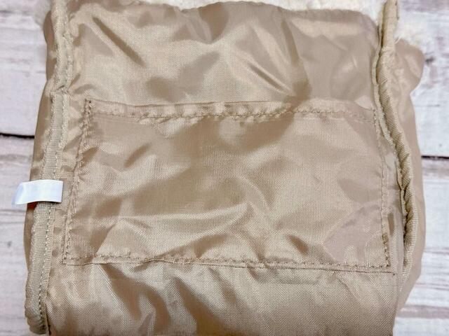 内側にはオープンポケット付き！