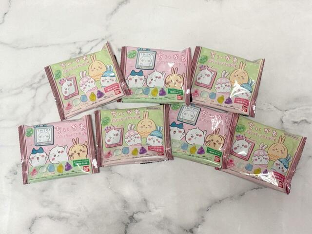 2025年2月24日（月）に発売された『ちいかわぷっくりラバマスグミ4』を7点ゲット！