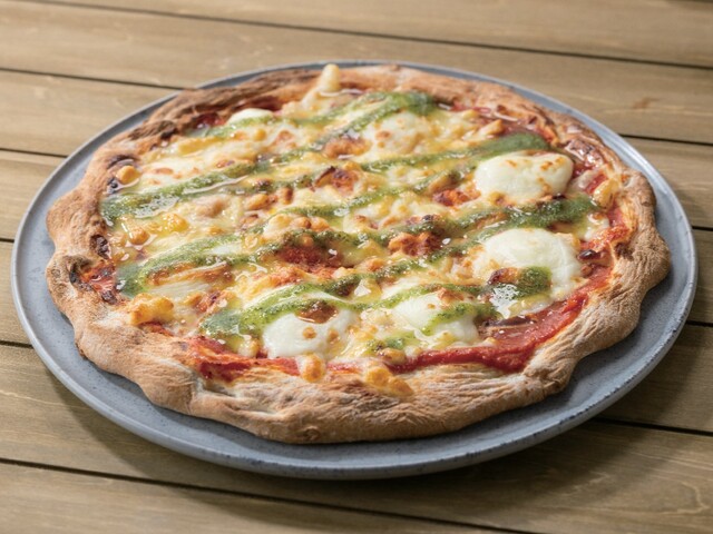 「マルゲリータピザ」＜価格：【通常価格】682円（税込750円）➡【クーポン価格】341円（税込375円）＞【「チーズINハンバーグ」が341円！？ガスト・バーミヤン・ジョナサン・夢庵の人気メニューが期間限定で半額に！】