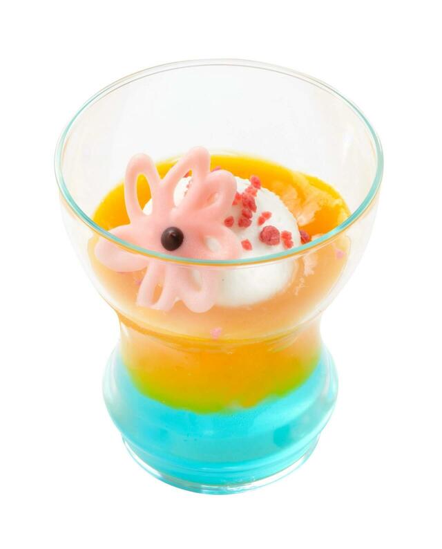 レモンソーダ&トロピカルフルーツゼリー 550円|東京ディズニーリゾート「SUNNY SUNNY Summer」フードスーベニア|販売店舗:東京ディズニーランド「プラズマ・レイズ・ダイナー」|発売日:2025年6月5日(木)
