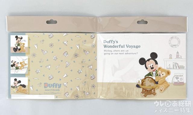 「ダッフィーのワンダフル・ヴォヤッジ」ポストカード&ステッカー