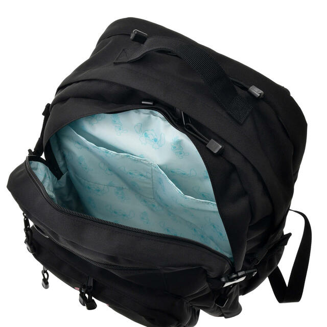 【MILKFED.】スティッチ＆スクランプ リュックサック・バックパック 23L チャーム・ポーチ・カラビナ付き 14,500円