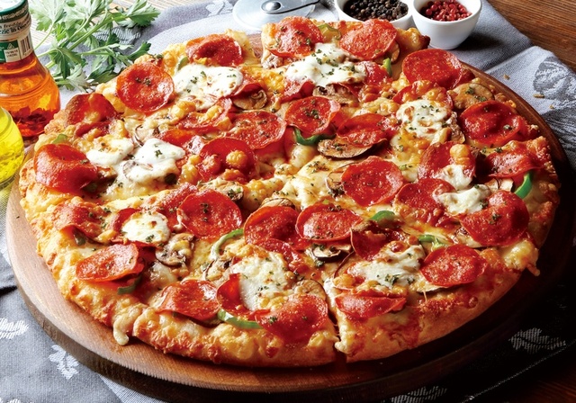 マスカルポーネと熟成サラミ