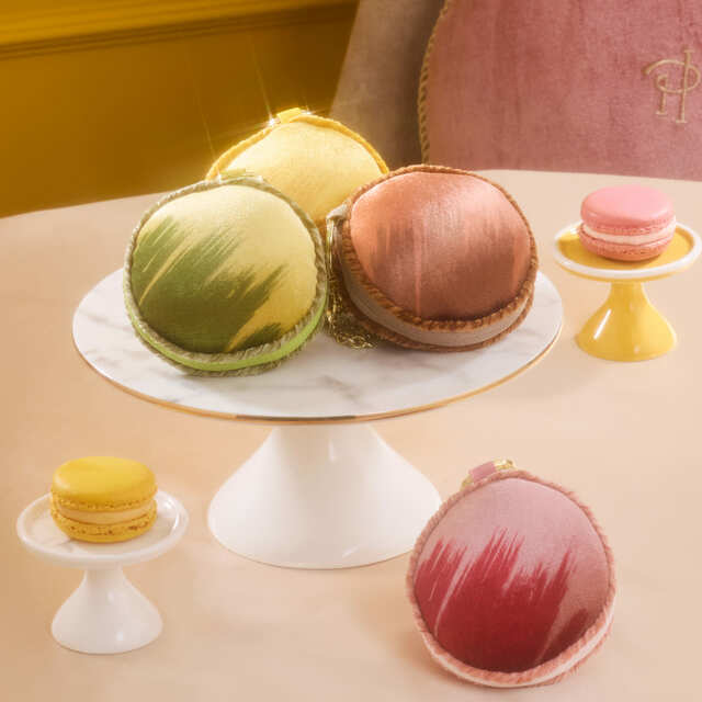 【ピエール・エルメ・パリ×Francfranc】実際のマカロンのカラーを再現し、ファスナーはクリームの色を表現