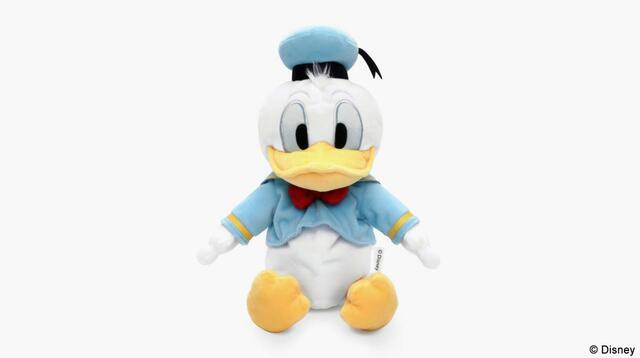 ぬいぐるみ型メガネケース ￥2,900｜JINS / Disneyモデル「ドナルドダックバースデーモデル」