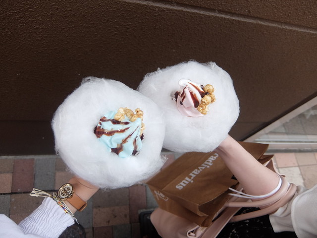 イギリス「わたあめソフト」