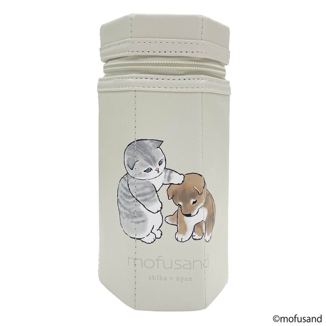 「mofusand 6角型ポーチ」しば×にゃん　1,980円（税込）