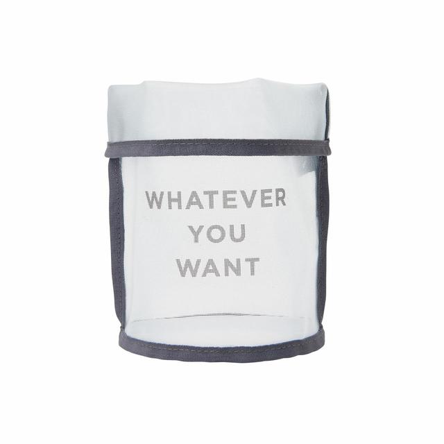 【Francfranc（フランフラン）】クラルテ メッシュバスケット  ホワイト Sサイズ