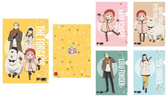 「オリジナルクリアファイル」第1弾:2024年1月25日(木)~