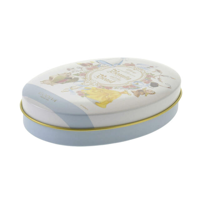 【GODIVA】美女と野獣 チョコレート G キューブ アソートメント 缶入り Disney Valentine 2025 1,900円