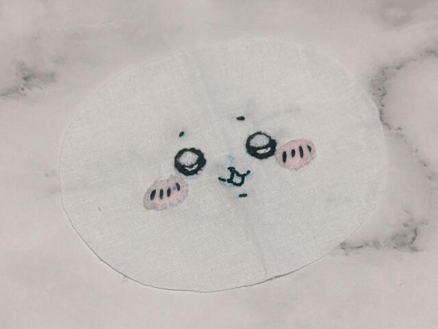 カットに成功!少しずつハチワレに近づいてきているかも