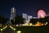 横浜みなとみらい　夜景 