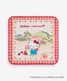 【Cath Kidston × Hello Kitty】タオルハンカチ 1,540円／Cath Kidston × Hello Kittyオリジナルのアートを大胆にプリント