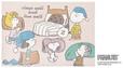 PEANUTS ハーフ毛布
