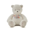 【ジェラート ピケ】オンライン限定「ジェラートベアぬいぐるみL」¥8,360(サイズ:縦42cm、カラー:オフホワイト)