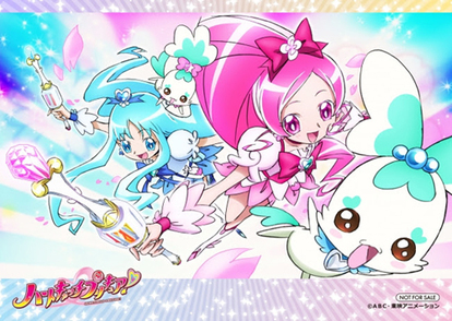 ハートキャッチプリキュア！』BD-BOX発売決定、クリアポスター
