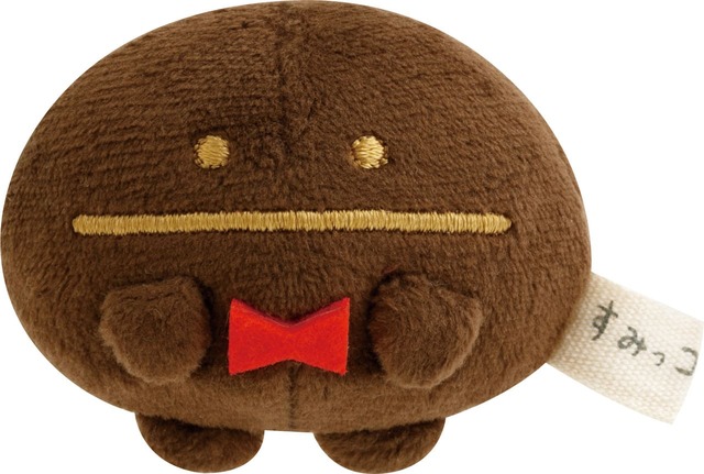 【すみっコぐらし】「てのりぬいぐるみ」まめマスター 748円(税込)