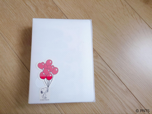 【ジョイフル×スヌーピー ステッカー5枚セット「LOVE（あか）」】あちこち貼って楽しいステッカー