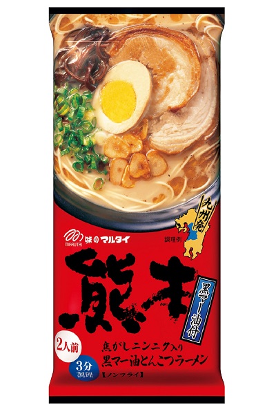 マルタイ 熊本黒マー油とんこつラーメン