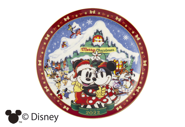 ミッキー＆フレンズ＜クリスマス＞/ショコラサンド「見ぃつけたっ」 28枚入 イヤープレート付きセット