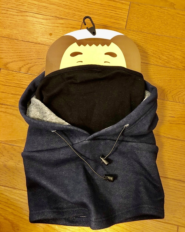 4STYLES フード付きネックウォーマー