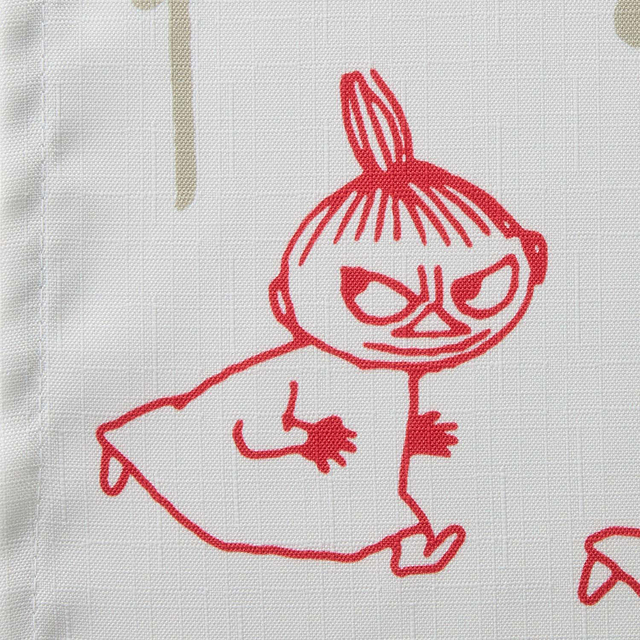 【ベルメゾン　リトルミイ新アイテム】プリント4連のれん「ムーミン」