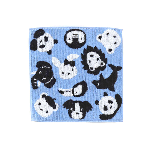 【familiar×アドベンチャーワールド】タオルハンカチ（税込2,200円）　